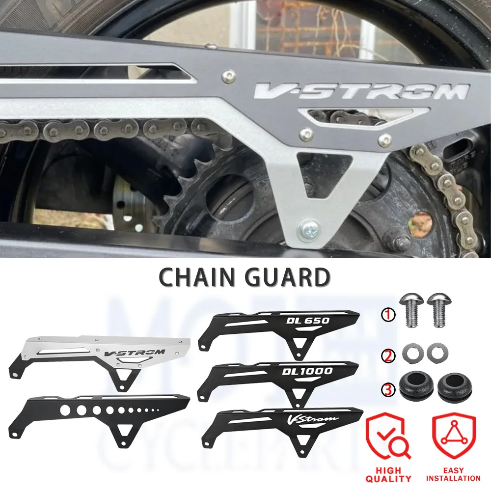 

2023 Moto Chain Guard Cover Sprocket Protector FOR Suzuki DL650 V-Strom650 DL1000 V-Strom1000 DL1000 XT V-Strom 650/1000XT