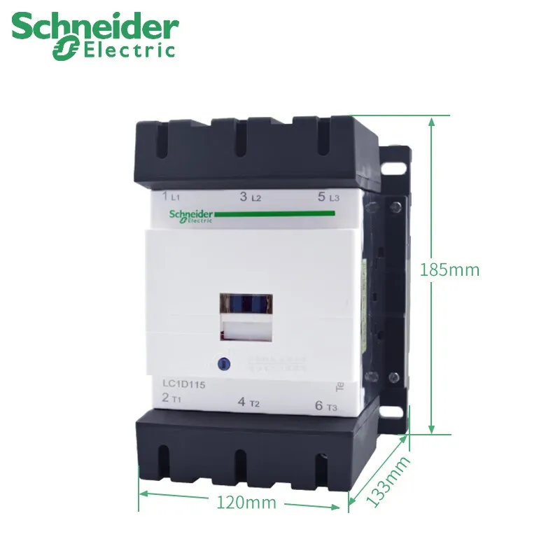 Imagem -03 - Contator de Schneider-ac Lc1d115a B7c C7c E7c F7c M7c Q7c 24v 36v 48v 110v 220v 380v