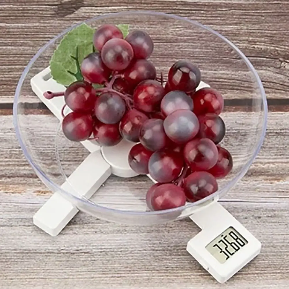 

Weighing Tool X Shape Folding Digital Kitchen Scale LCD Display Waterproof Food Scale Accurate Baking Scale Tea