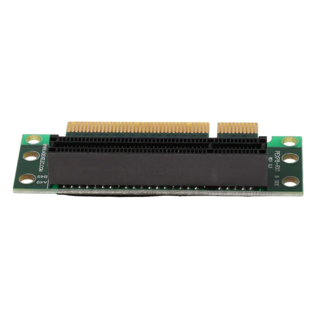 コンピューターライザーカード,90 ° アダプターカード,1u,2u,1 pc,pci 8x