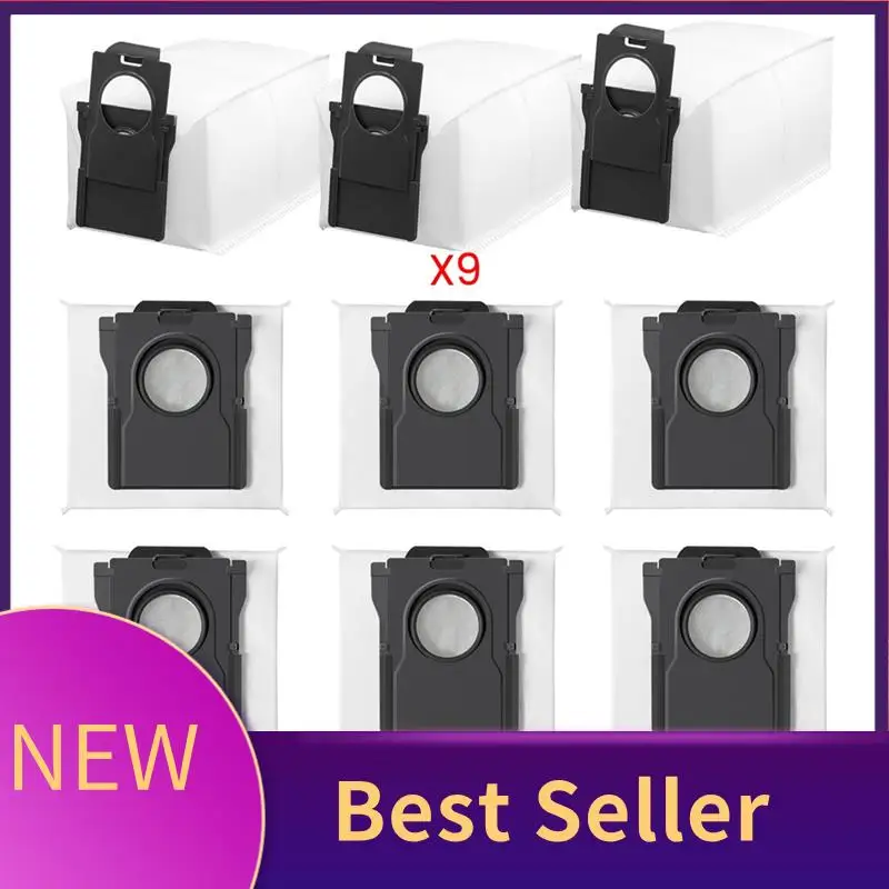 

B46C Replacement Dust Bags For Mova P10 Pro Ultra / P10 Ultra / S20 Ultra Self-Empty Station Robot Vacuum Cleaner Accessories Pa