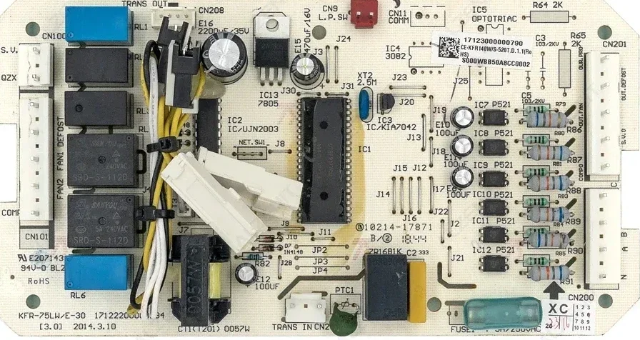 

New For Midea KFR-120W/S-511Q Air Conditioner Outdoor Unit Control Board KFR-75LW/E-30 Circuit PCB Conditioning Parts