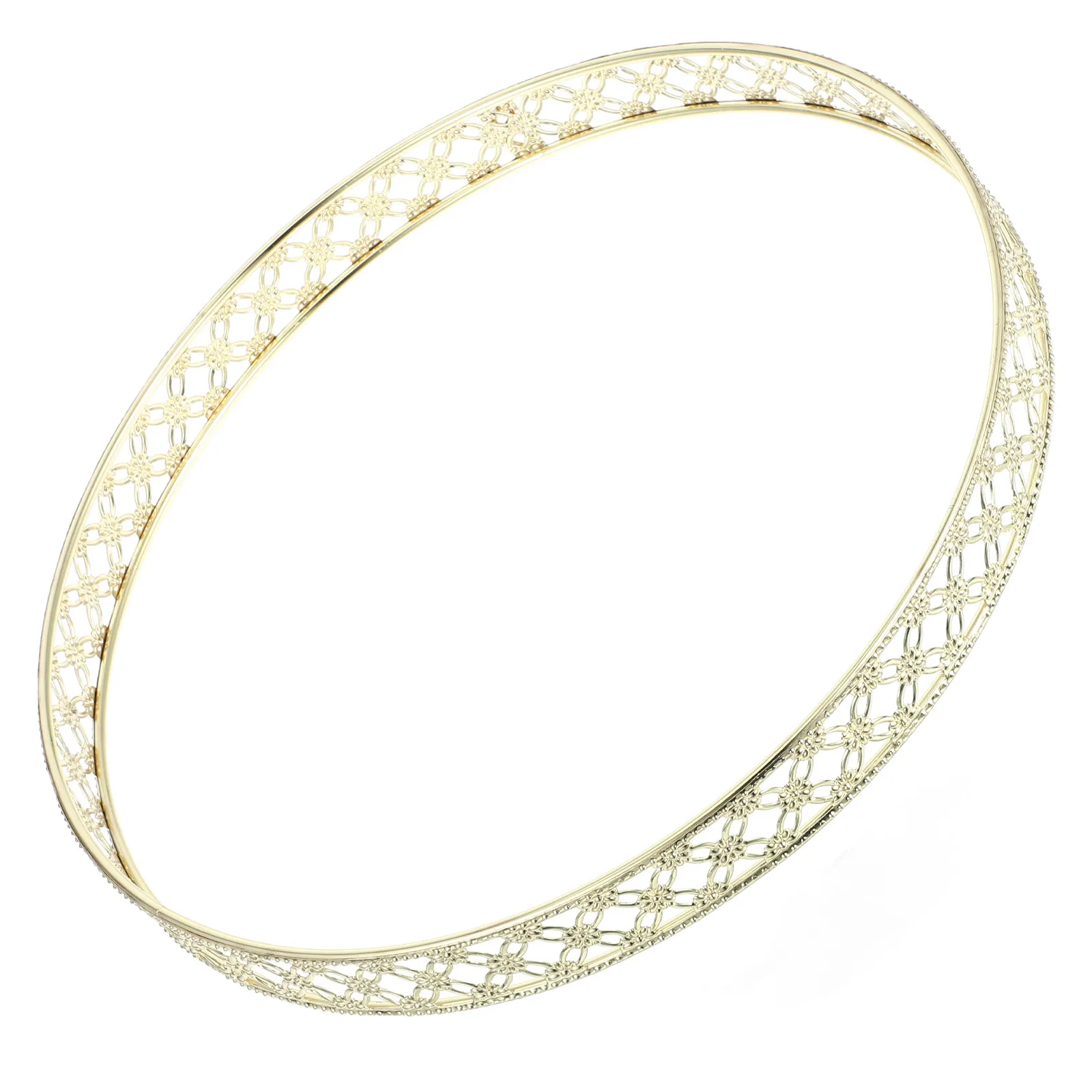 Anillo Colgante Multifuncional de Hierro de 25 cm para Plantas Aéreas, Decoración de Fiestas, Exhibición de Plantas Verdes en Techo y Pared