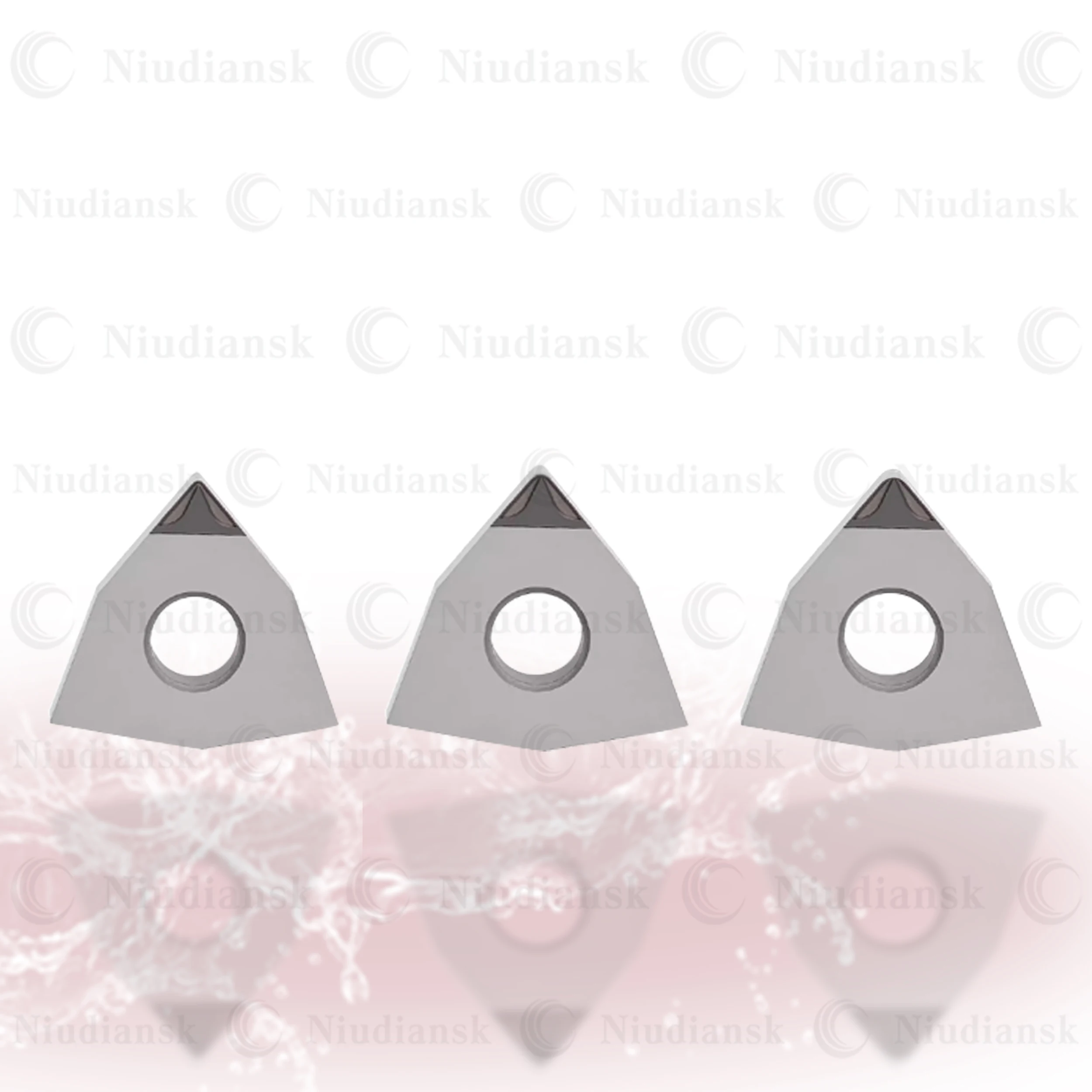 WNMG080402 WNMG080404 WNMG080408 JG PCD Diamond CNC Chip Breaking Blade Cutting Insert slotting chip removal For copper aluminum