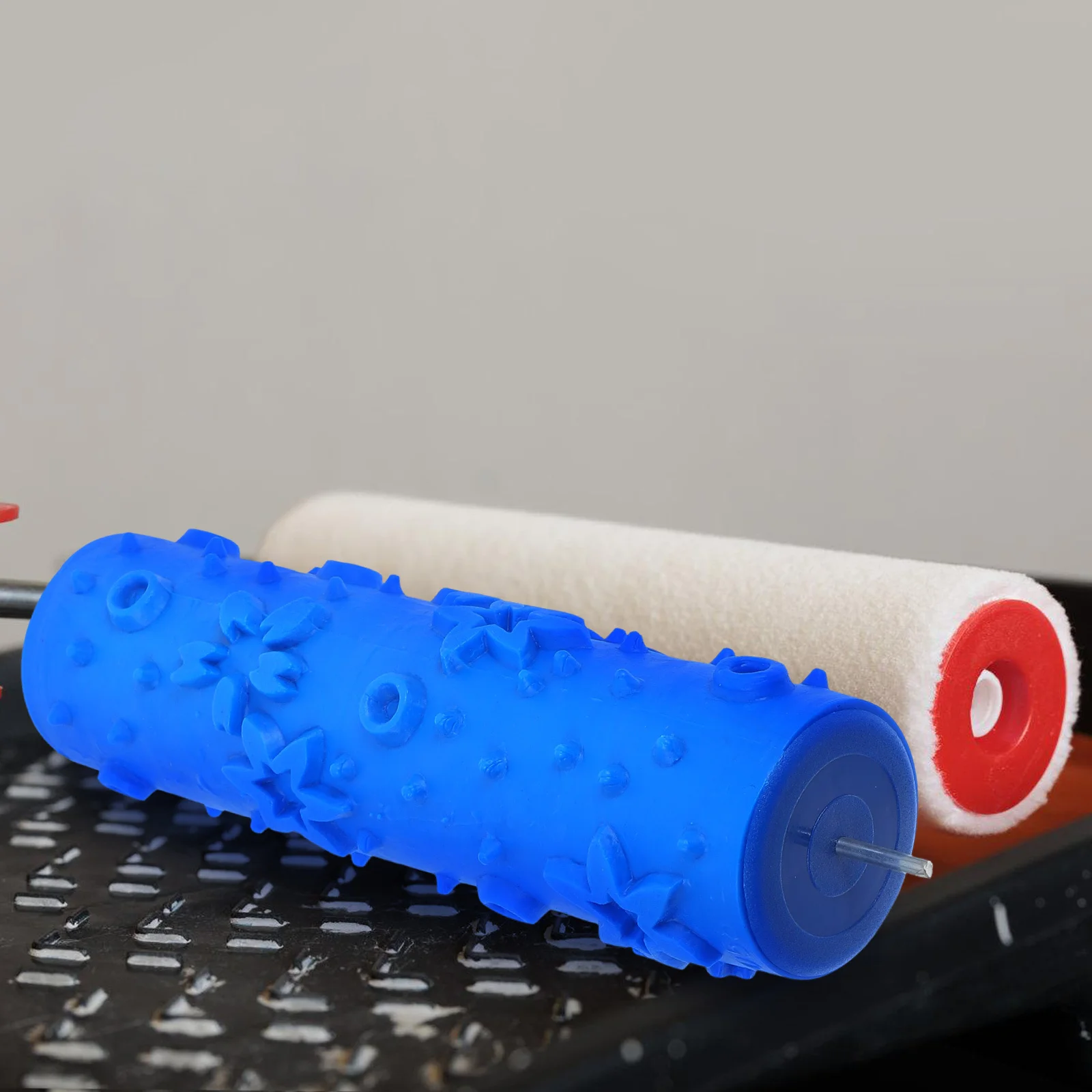 DIY Patterned Paint Roller Home Wall Decoration Tool Consistent Texture Quick Transformation Refillable Painting Kit