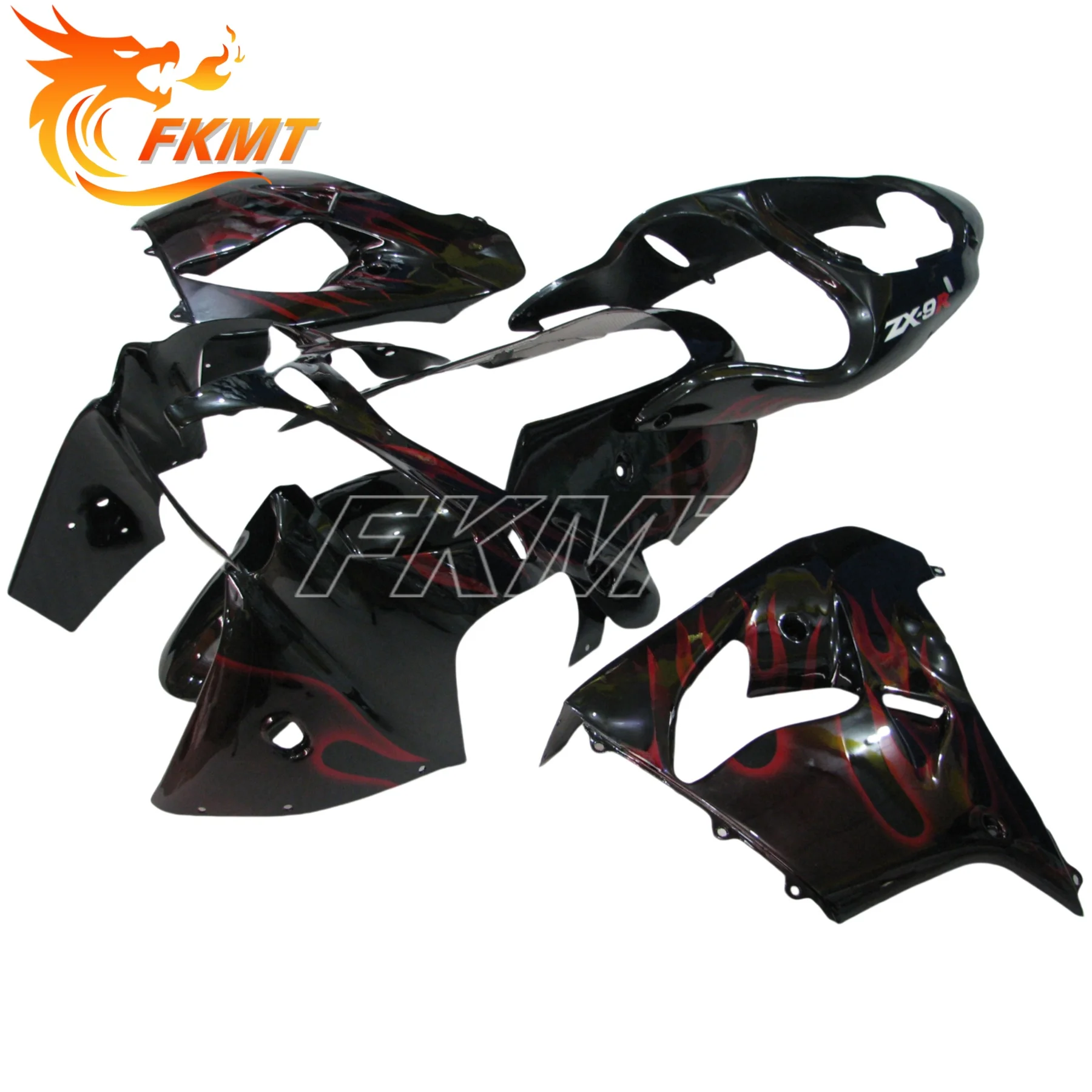 

Motorcycle Aftermarket Fairings for Kawasaki ZX9R ZX-900 2000 2001 Fairing Kit Ninja ZX 9R 00 01 Shiny Blue Bodywork Cowl Panel