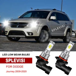 2XHB4 LED Headlight Low Beam Bulbs IP67 Kit For Dodge Journey 2009-2020 Buick LeSabre 2000-2005 Century 1990-2005 car led light