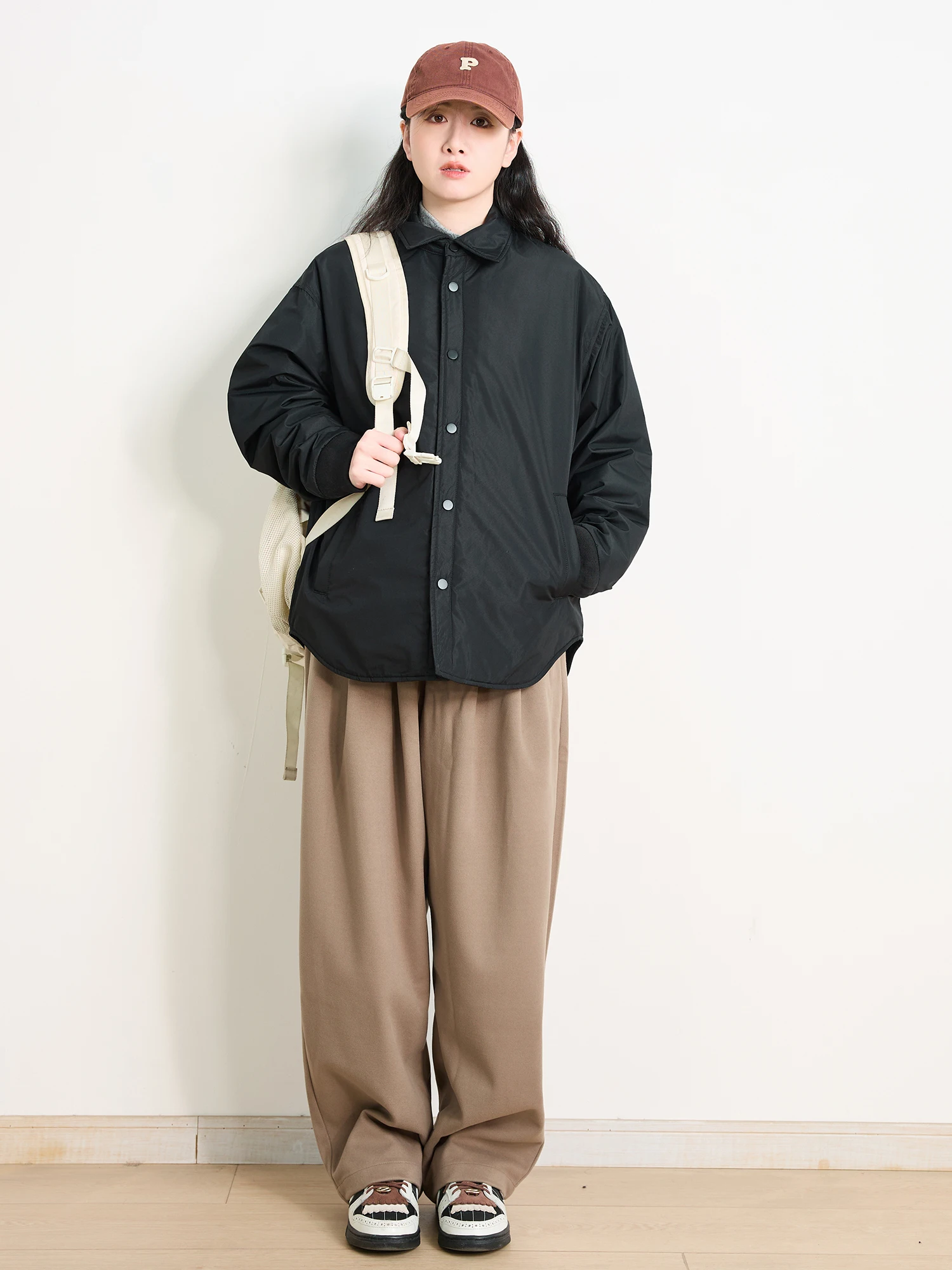 

Men's Winter Lightweight ort down Jaet 90% White Du Feather Loose Fit Warmth Padded Coat ex Sle Coat