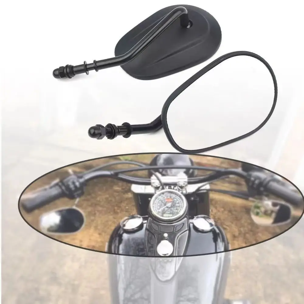 Paar für Harley Touring Sportster 883 Road King Fatboy Softail Bobber Chopper Street Glide Motorrad Rückspiegel