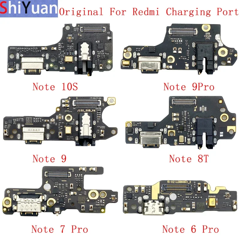 

USB-разъем для зарядки, гибкий кабель для Xiaomi Poco F1 X3 M3 9T Redmi Note 10, 9 8 7 6 5 K40, запасные части
