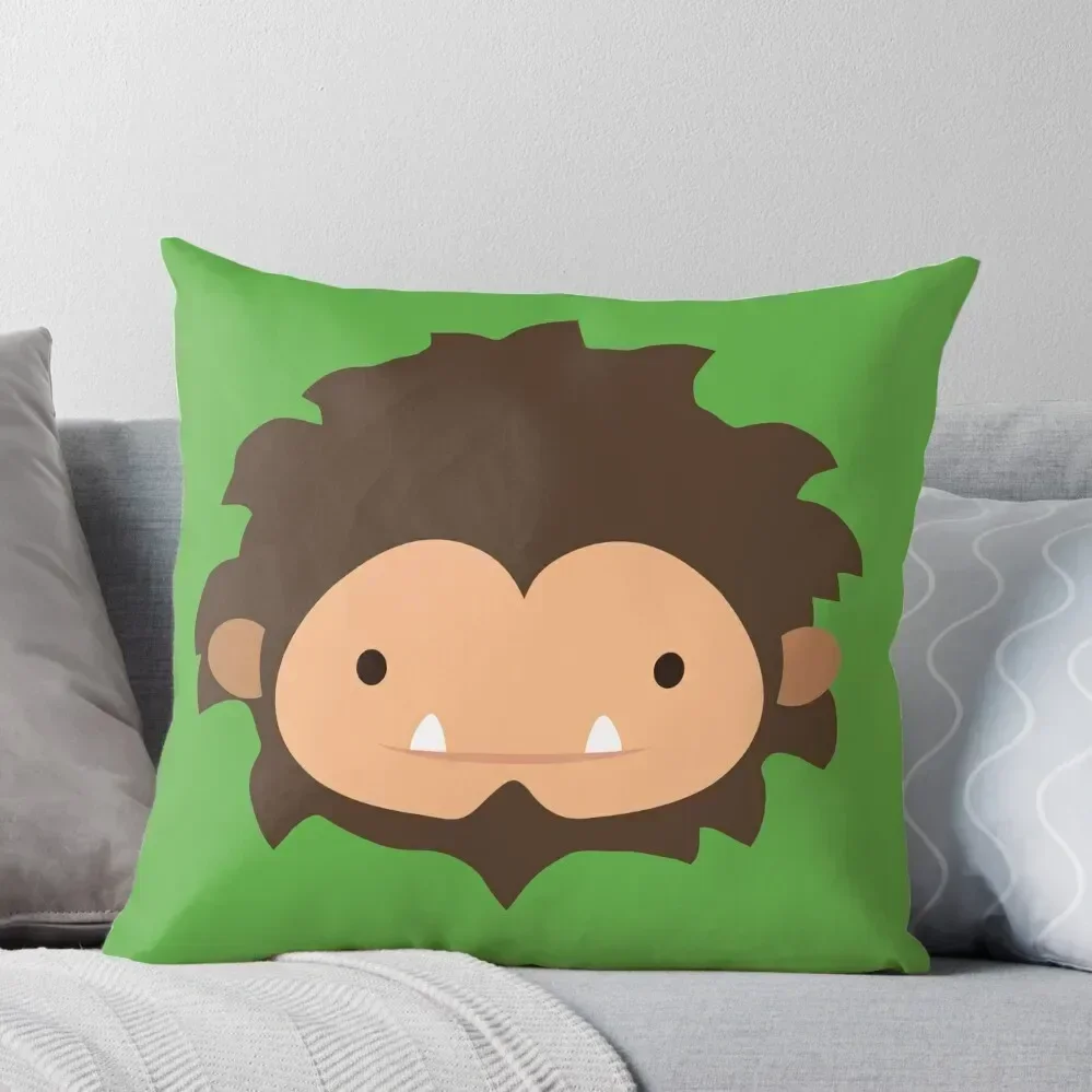 

Sneaky Sasquatch Big Head Throw Pillow Decorative Sofa Cushion Couch Pillows Cushions Cover sleeping pillows pillow