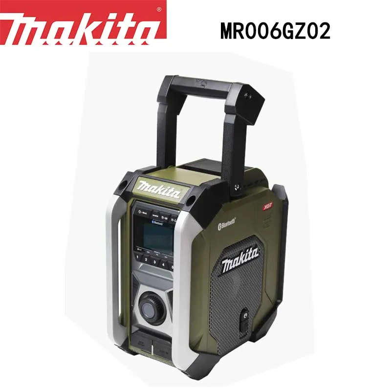 

Makita MR006GZ02 Rechargeable Wireless Connection 12/18/40V Power Supply Audio Multifunctional Outdoor Radio Bare Tool