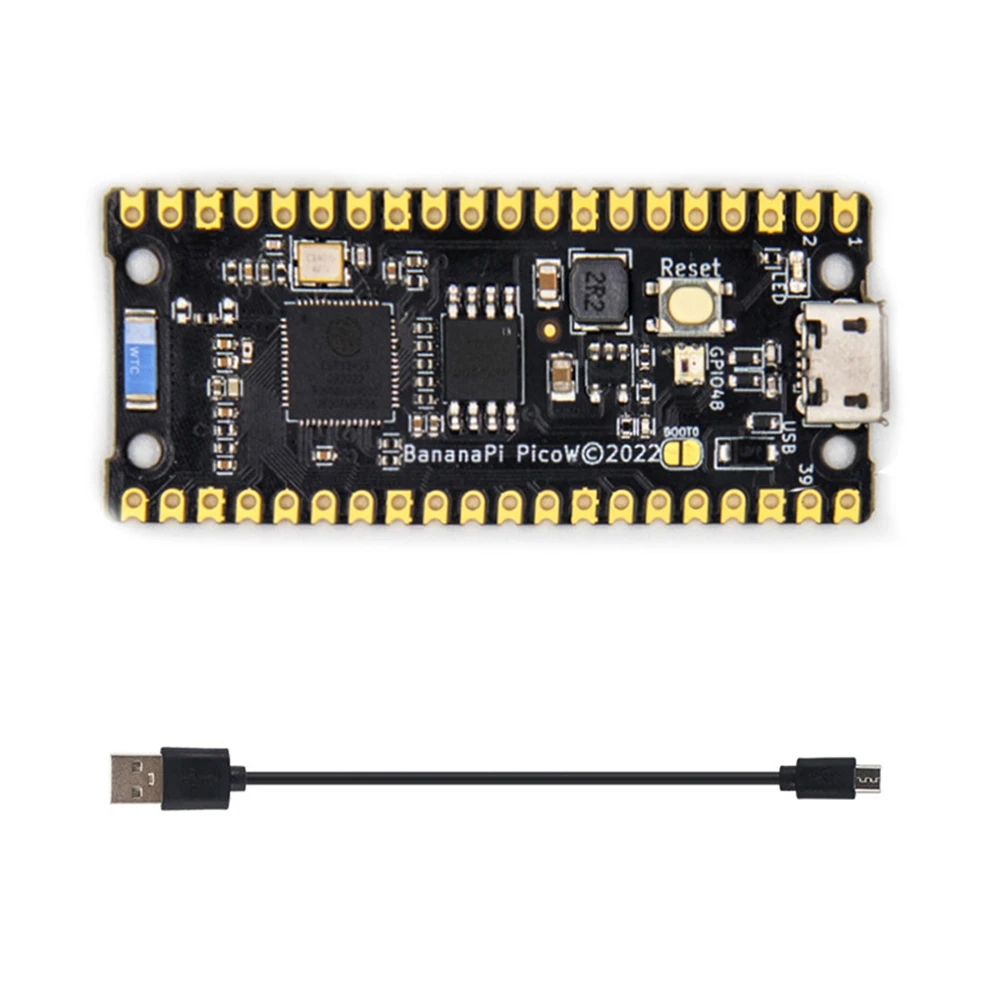 For Banana Pi BPI Pico W-S3 Development Board+Micro-USB Cable Kit ESP32-S3 Dual Core 240MHz PSRAM FLASH WIFI