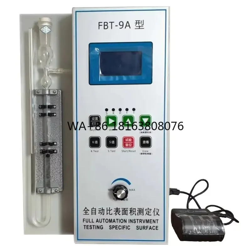 FBT-9A Fully Automatic Specific Surface Area Tester Instrument
