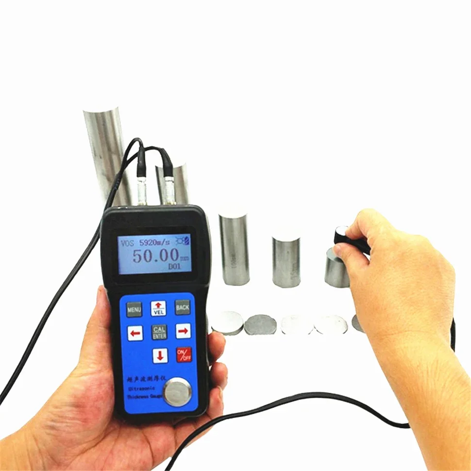 JT150 Portable Plastic Fiberglass Ultrasonic Thickness Meter Glass Thickness Gauge Meter