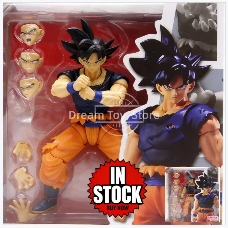 

Hot Dragon Ball Super Son Goku Migatte No Goku Kizashi Action Figure Movable Joint Collectible Model Toy Birthday Gift For Kids