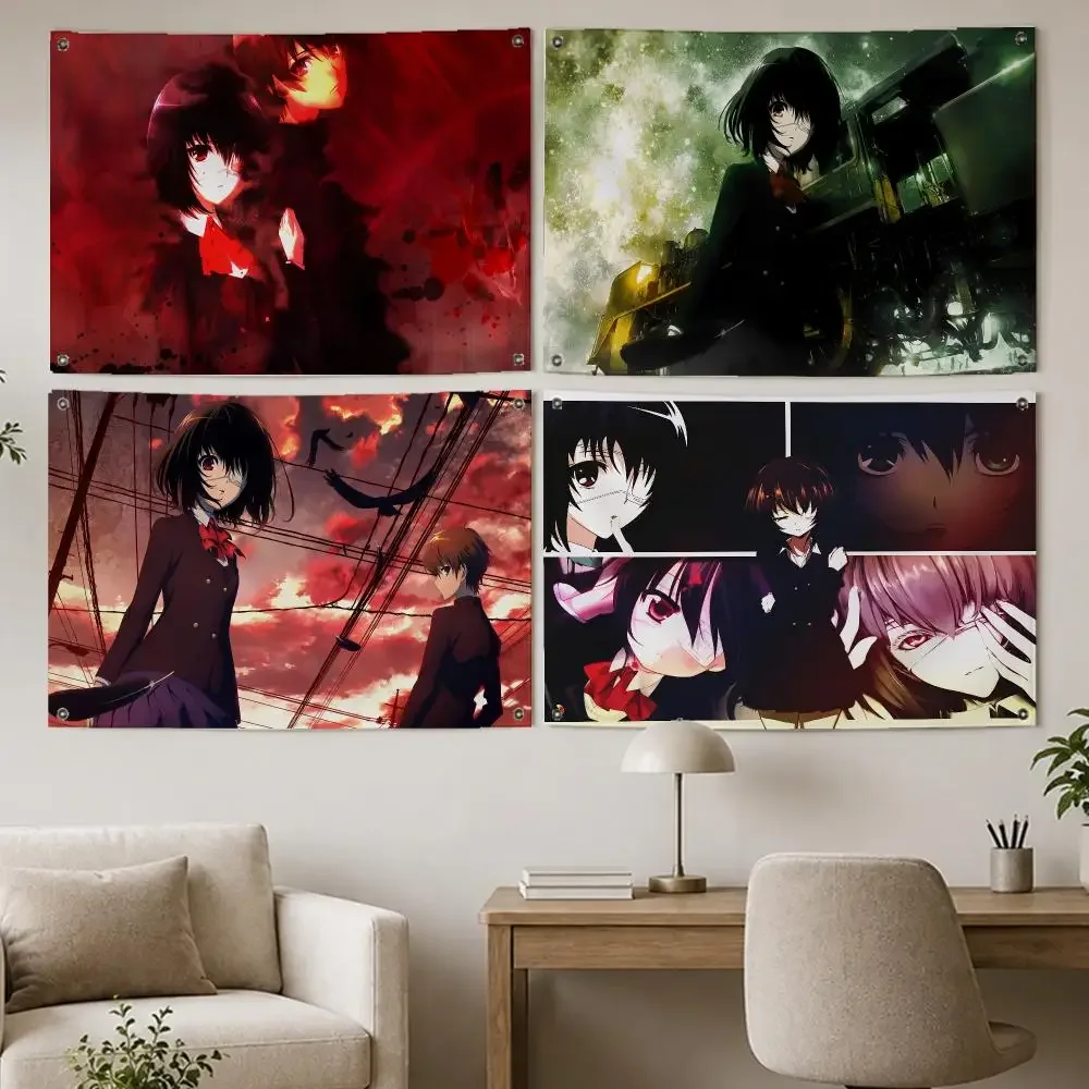 Bold Anime Another Flags Room Home Decor Wall‑Hanging Art Banner, Outdoor for Bedroom Party Background Decoration