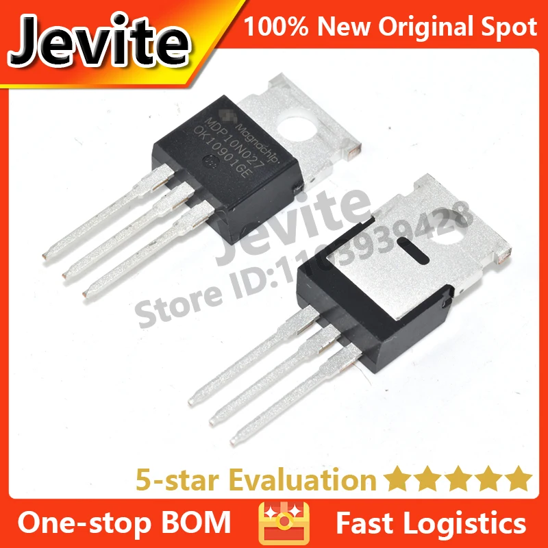 

Jevite 100% New Original electronics Controller 10-50 units/lote MDP10N027TH TO-220 100V 120A MOSFET transistor