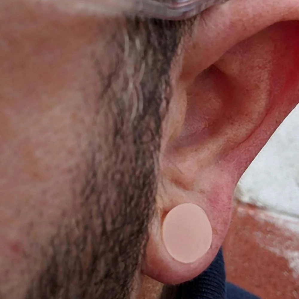 2Pcs Skin Tone Silicone Ear Plugs Double Flared Ear Gauges Flexible Ear Stretcher Body Piercing Jewelry 3mm-25mm For Women Men