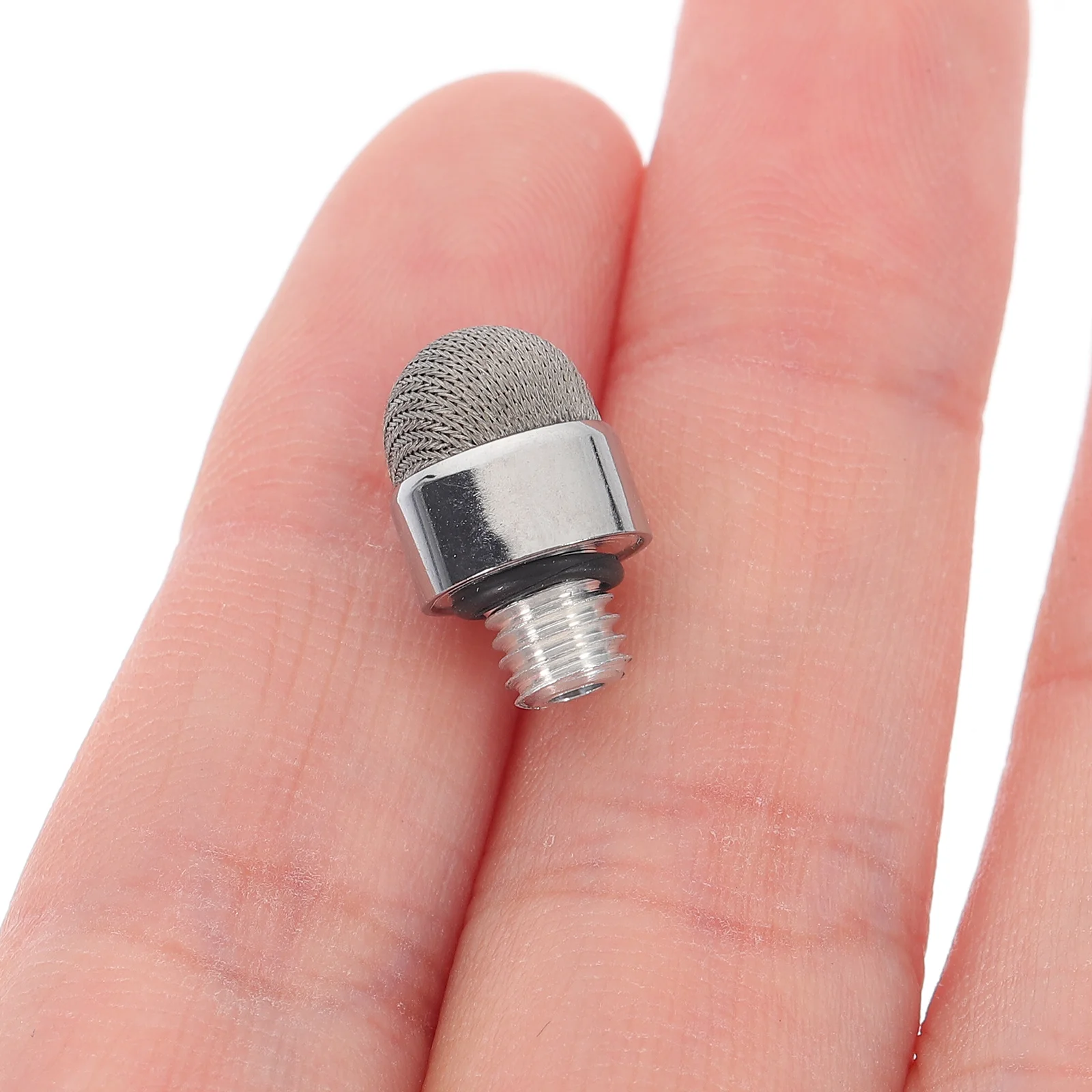 

5pcs Conductive Fabric Stylus Tip 7Mm M5 External Thread Wear-Resistant Mesh Replacement For Touch Screen Drawing Writing Gaming
