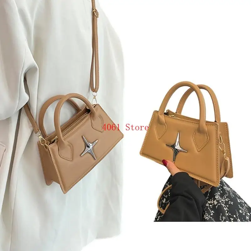 

Модная сумка-тоут из искусственной кожи, маленькая квадратная сумка, сумка через плечо, сумка через плечо для женщин и девочек