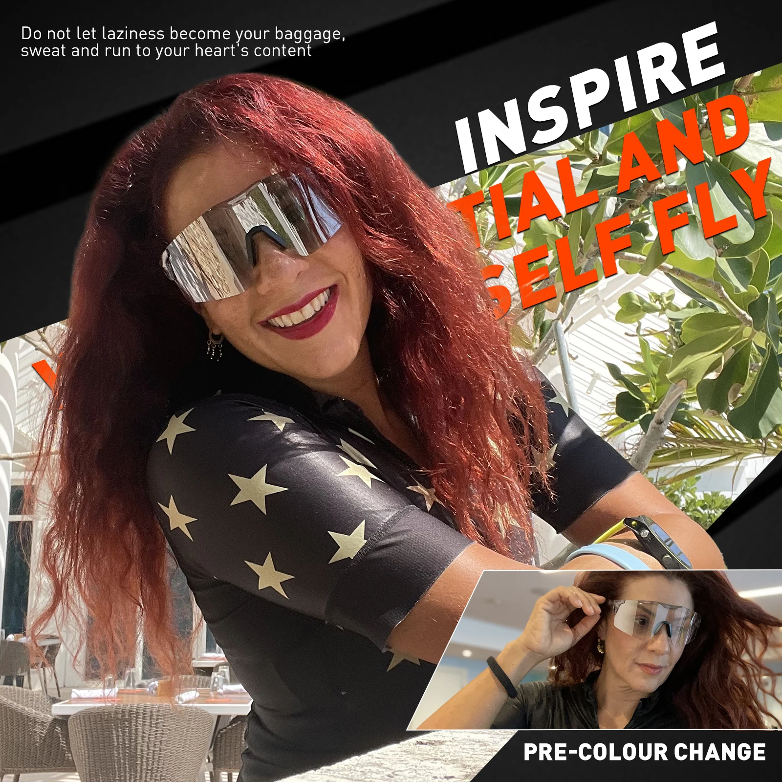 SCVCN يندبروف نظارات UV400 نظارات حماية اللونية الجبلية الطريق الدراجة النظارات الشمسية الرجال النساء ركوب نظارات رياضية في الهواء الطلق