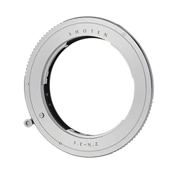 SHOTEN E to NZ Lens Adapter Sony E Lens to Nikon Z Zf Zfc Z30 Z5 Z50 Z6 Z7 Z6II Z7II Z8 Z9 Camera