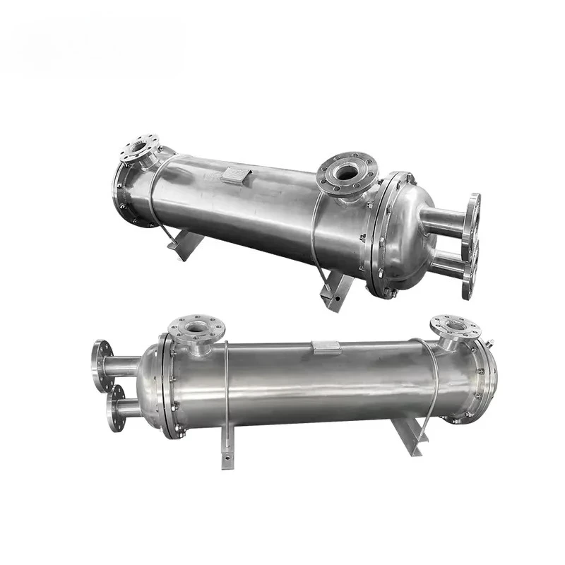 Stainless Steel Shell Tube Heat Exchanger for Refrigerant/Cooling Asphalt Emulsion Industrial Cooling Condenser/Food/Juice
