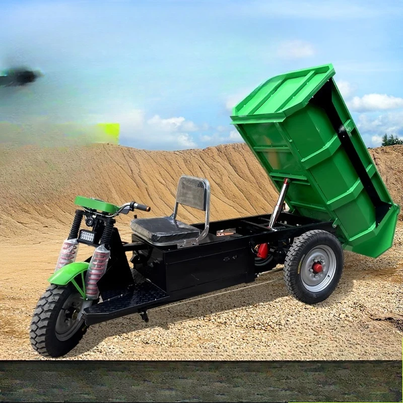 

Construction engineering, construction site electric tricycle, dump truck agricultural breeding