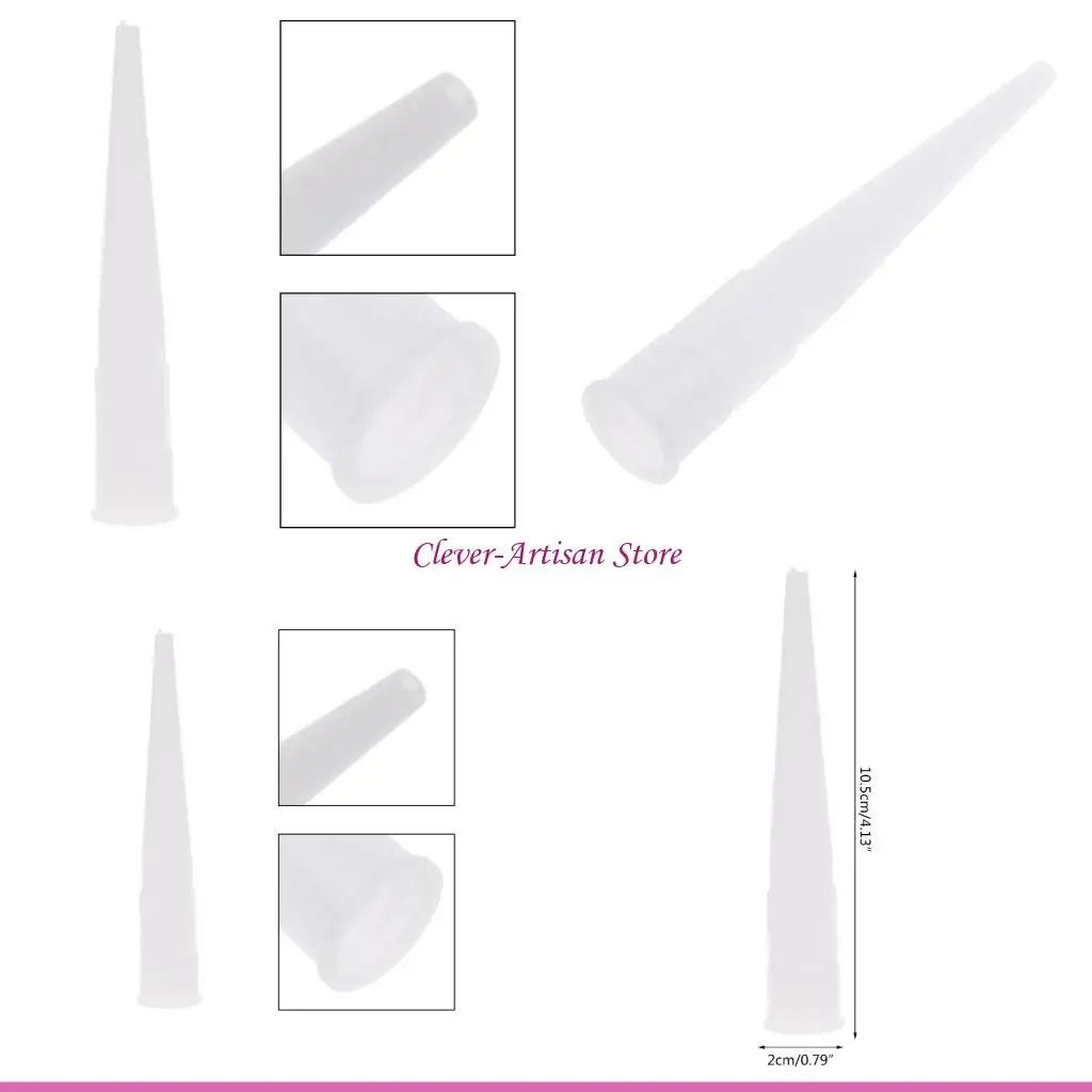 E06B Saucisse durable Caufant calfeutrage buse calfeutrage Tool 30 PACKS CONE BOSURES RÉUSABLE CAULKING SAUSAGE