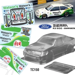 1/10 RC Car  TC150 Ford Sierra RS500 190mm Clear Body For HPI Kyosho Tamiya Redcat FS lOSI HSP Racing