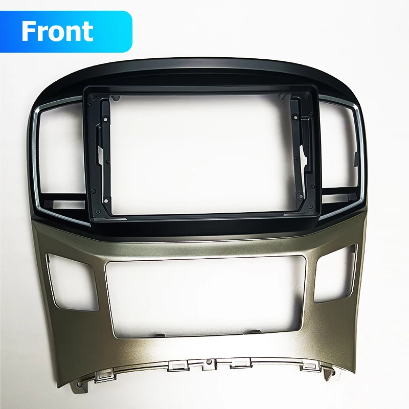Car Radio DVD Stereo Audio Dash Trim Kit Fascia framel For Hyundai H1 2 2017 2018 Mount Bezel panel wire harness Adapter