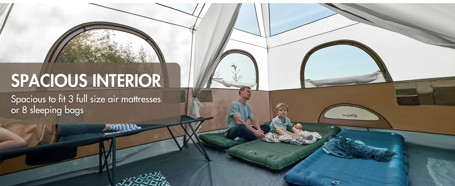 Large tent for 8 person