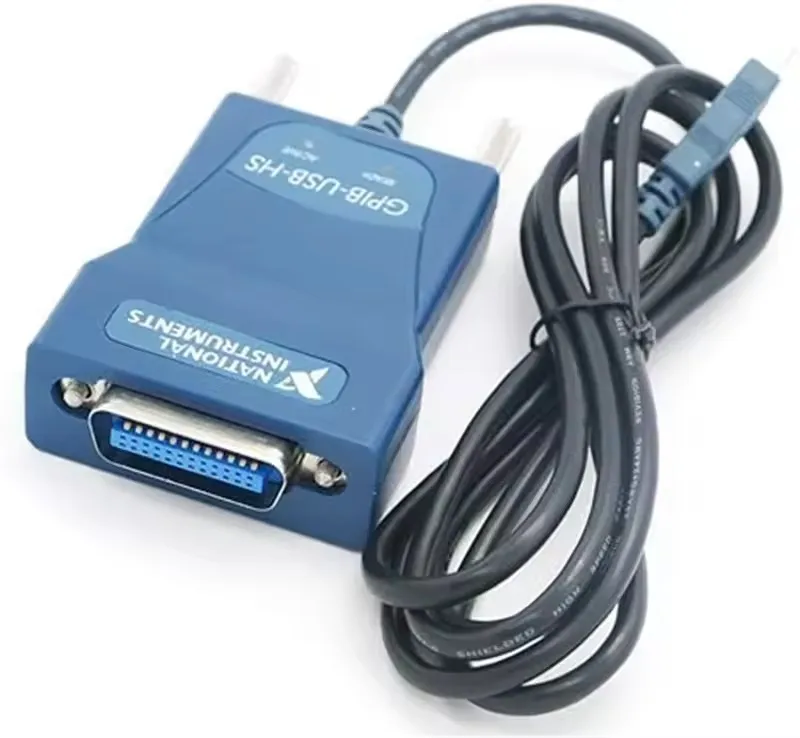 العلامة التجارية الأصلية USB LCD مهايئ لشاشة الأدوات الوطنية NI GPIB-USB-HS المراقب المالي IEEE 488 187965 G-01L 150AAC GPIB Cabie