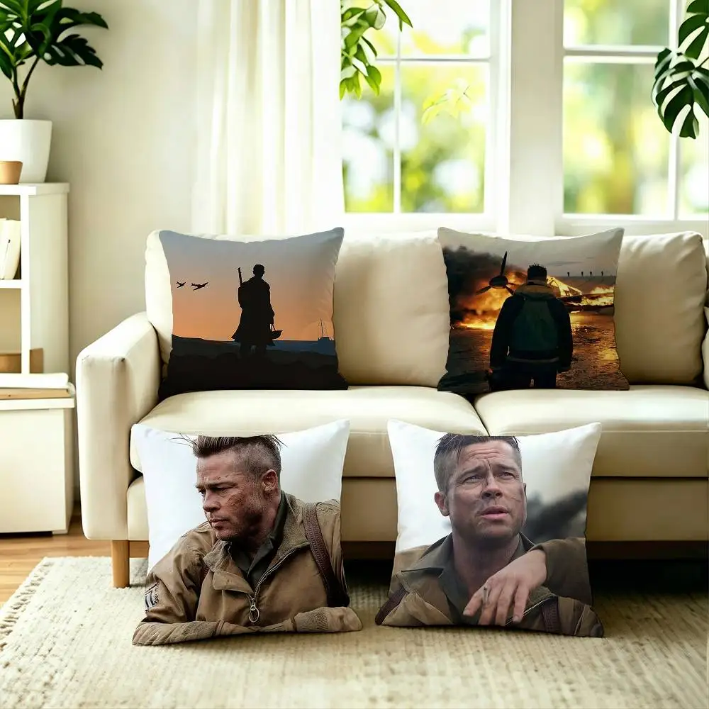 

The Classic Movie D-Dunkirk Square Double-Sided printed Pillow Case Bedroom Bedside Pillow Sofa Cushion Cover