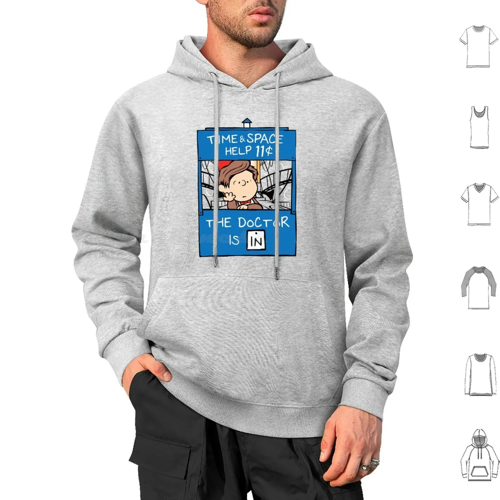 The 11Th Is In Hoodies Long Sleeve Parody Who Matt Smith Whovian Space The Eleventh Geek 10Th 11Th David Tennant Nerd