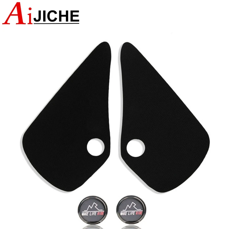 Motorcycle Tank Pad Protector Sticker Decal Gas Knee Grip Tank Traction Pad Side For YZF-R1 YZF R1 YZFR1 2007 2008