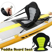 Asiento de tabla de Paddle para Kayak, asiento con respaldo ajustable con bolsa de almacenamiento, asiento con respaldo antideslizante para lanchas de remos, pesca, canoa