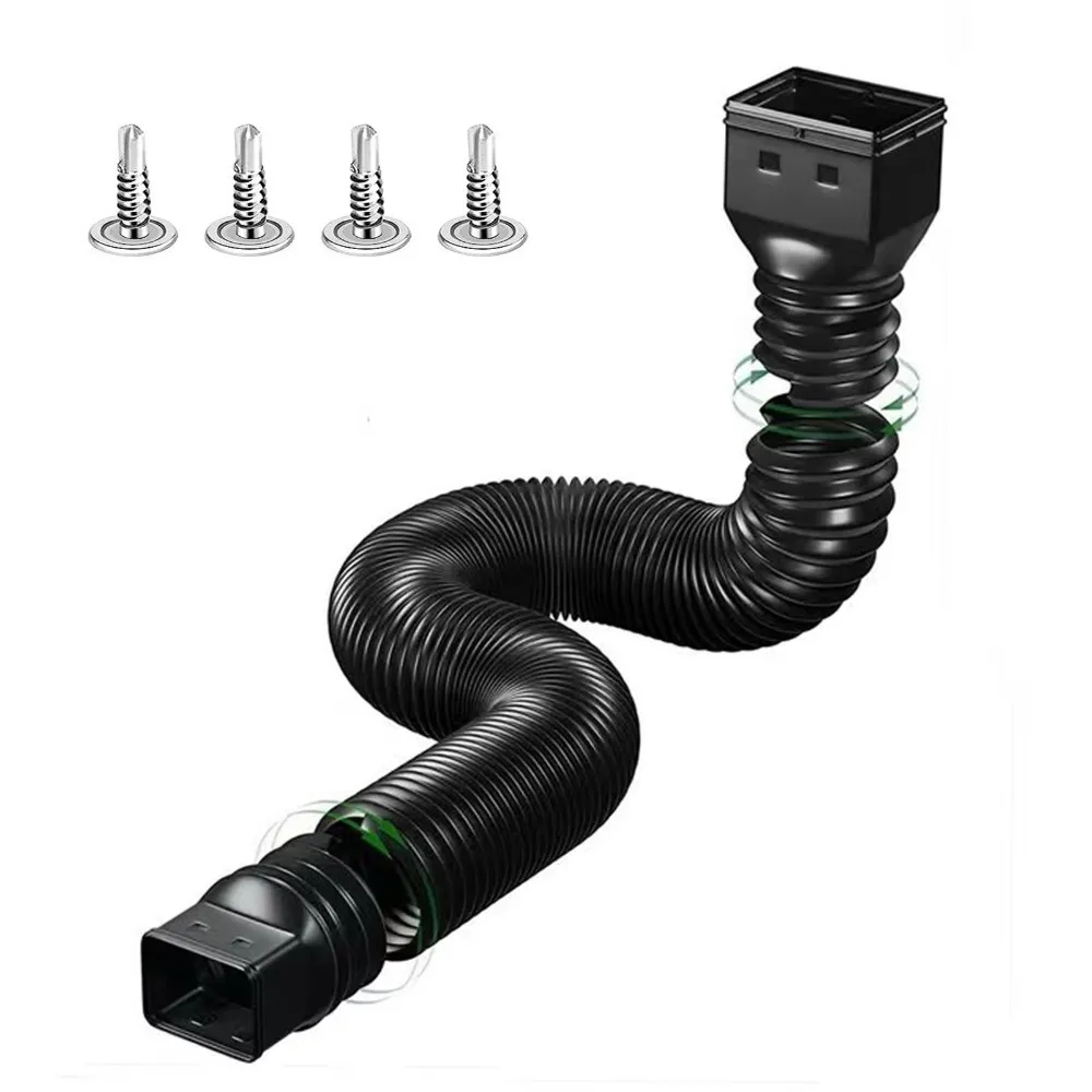 

Выдвижной дождевой желоб, удлинители водосточной трубы, дренаж дождевой воды, регулируемый удлинитель водосточной трубы с винтами