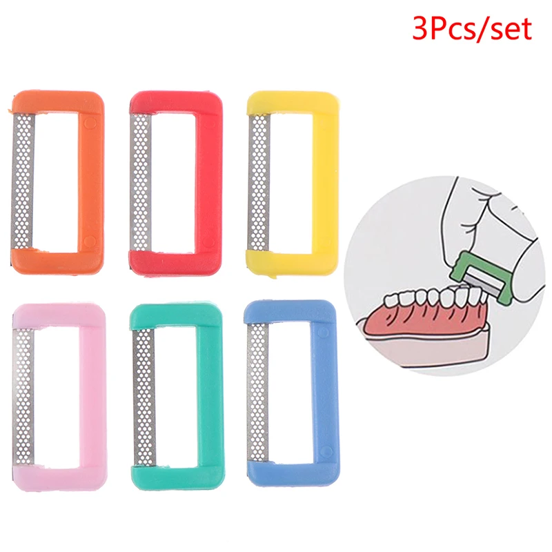 10pcs Dental Orthodontic Interproximal Enamel Polishing Tooth Enamel Reducted Tool Teeth Whitening Material Autoclavable