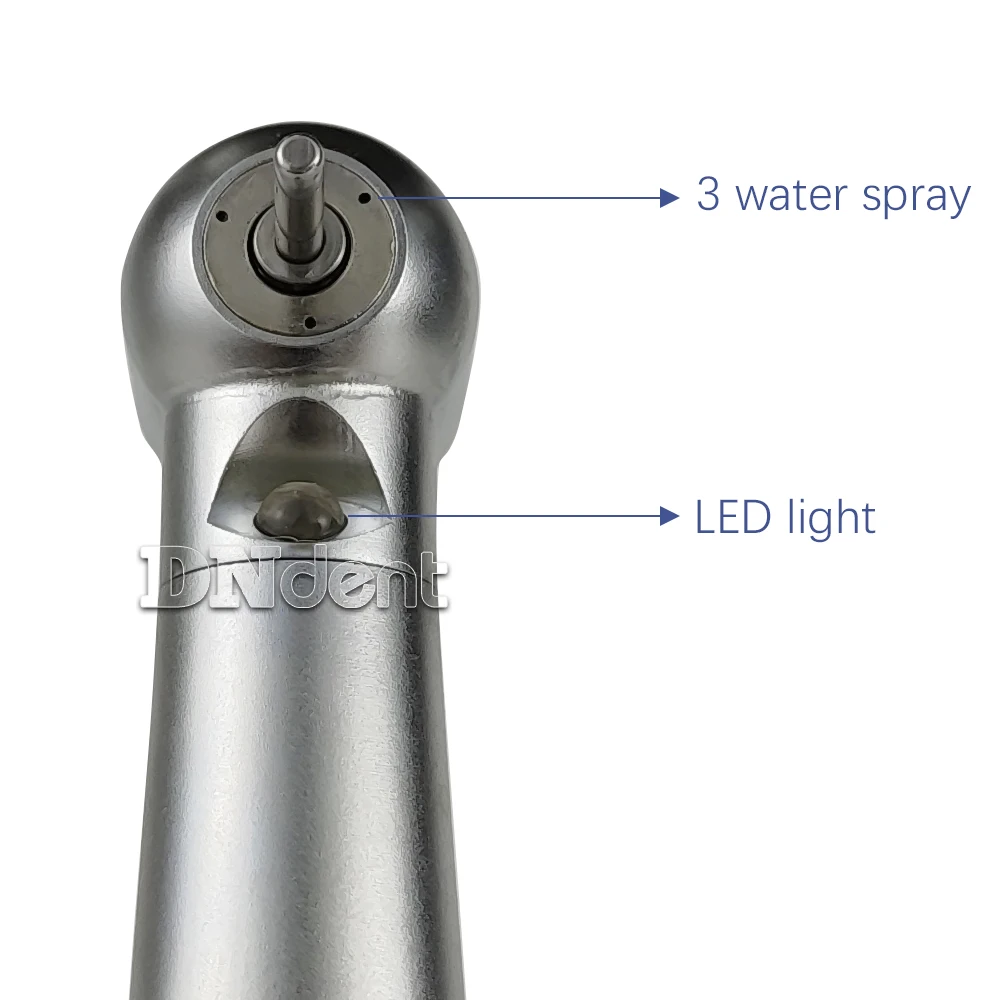 Dental High Speed Handpiece LED Self-Power E-generator Fiber Optic Push Button Air Turbine Cartridge Rotor 2/4holes