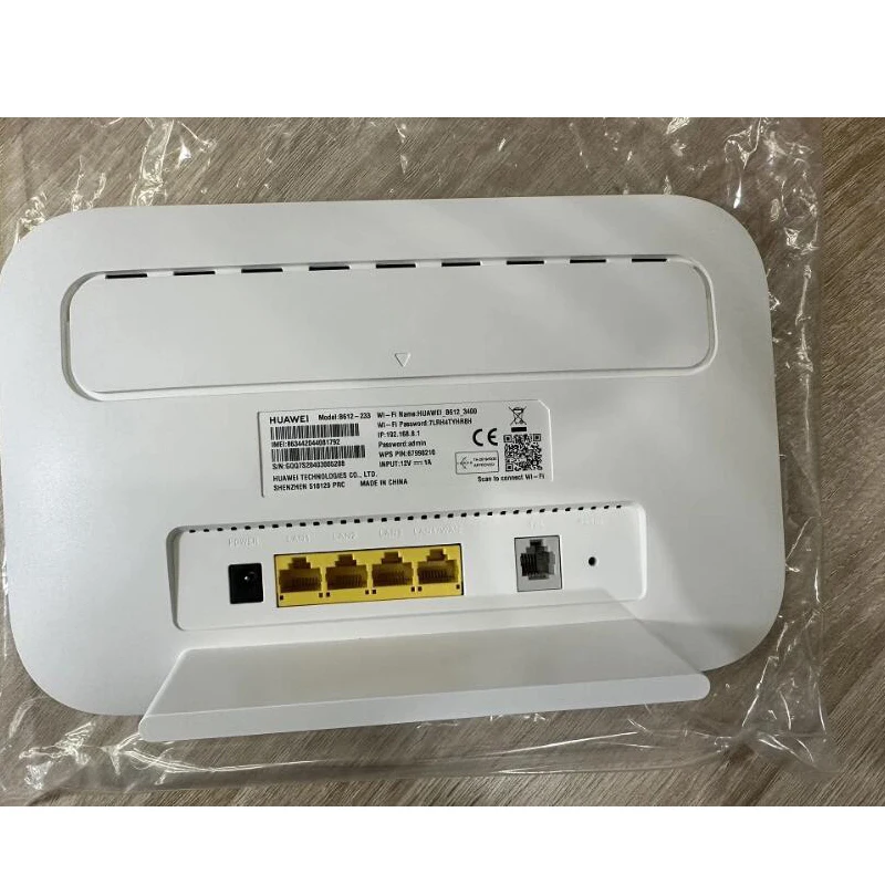 Imagem -03 - Huawei-roteador Wifi Desbloqueado Pro B612233 4g Lte Cat 300mbs Repetidor com Slot para Cartão Sim Suporte 32 Dispositivos Amplificador de Sinal