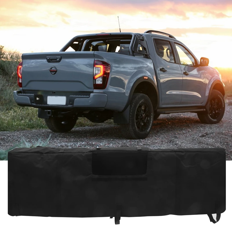 New Tailgate Pad For Mountain Bike With Bike Fixing Straps Truck Protection Tailgate Pad Carries Up To 5 Bikes