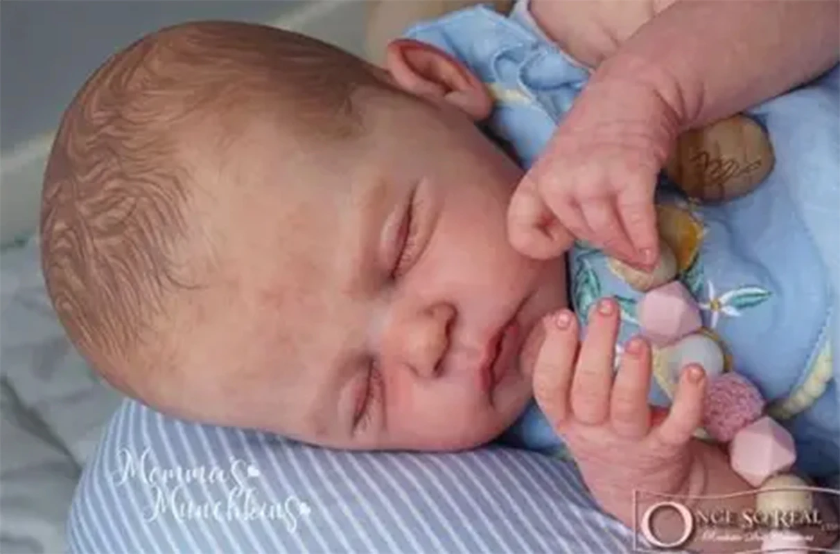 Alix Reborn Doll Kit 20 Inch, Unpainted Unassembled DIY Doll Components with Cloth Body, Custom Name Can Be Printed on Back