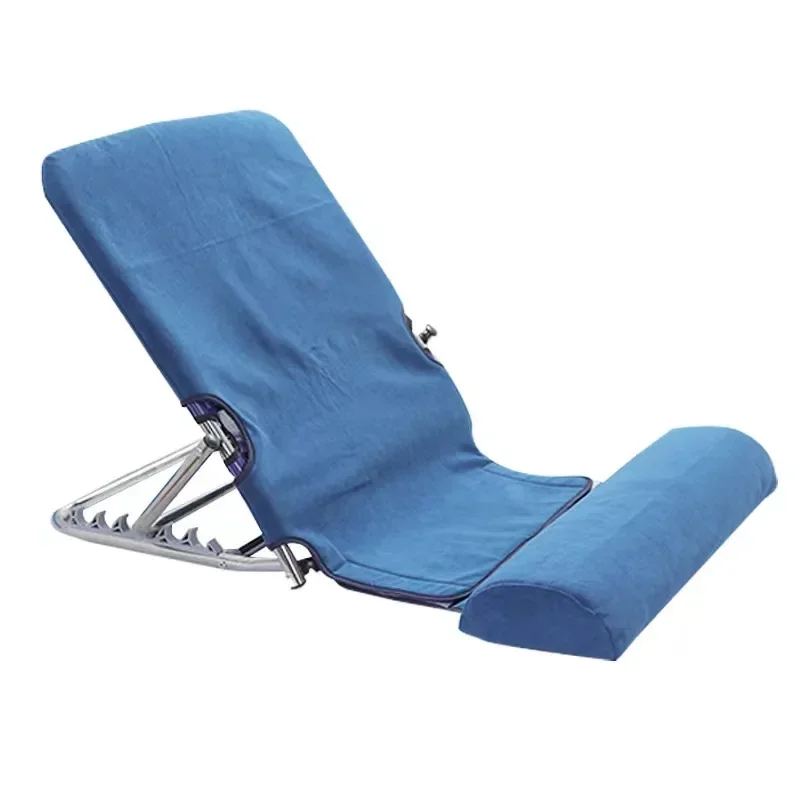 

For Adjustable Backrest Support Cushion For Bedridden Elderly Paralysis Folding Anti Slip Backrest Recliner Chair Nursing