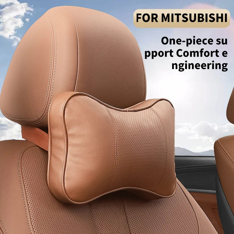 Car Neck Support Headrest Pillow For Mitsubishi Outlander RVR ASX Eclipse Cross Pajero/Shogun/Montero Lancer Mirage L200/Triton