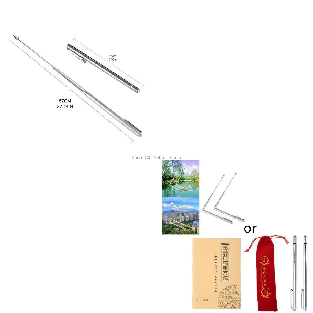 Canne da rabdomante regolabili per cacciatore spiriti, bacchette da rabdomante, regalo per amici interessati alla caccia