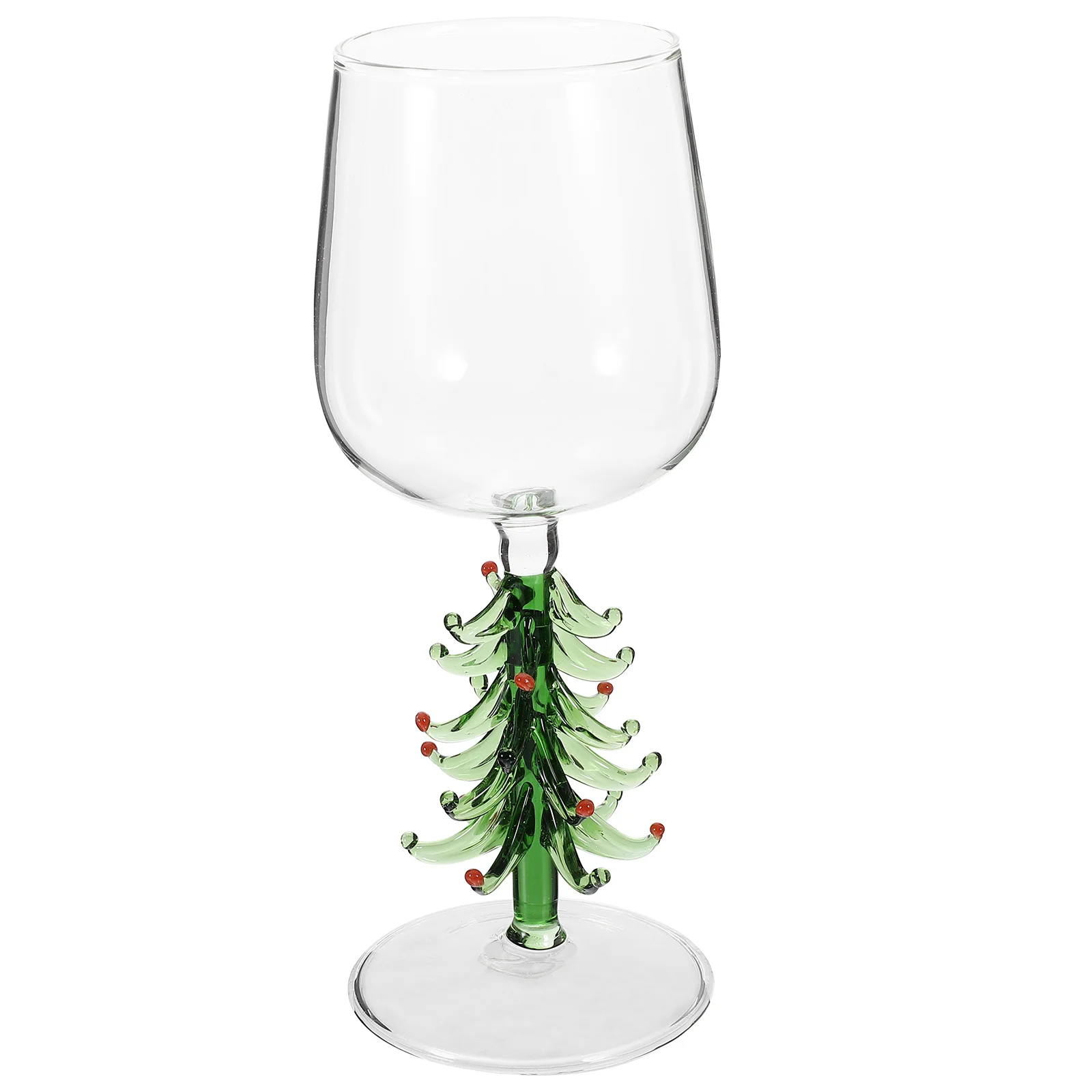 

Delicate Goblet Home Accessory Party Cup Convenient Christmas Tree Shaped Cocktail Glass Xmas Elements Water Glasses