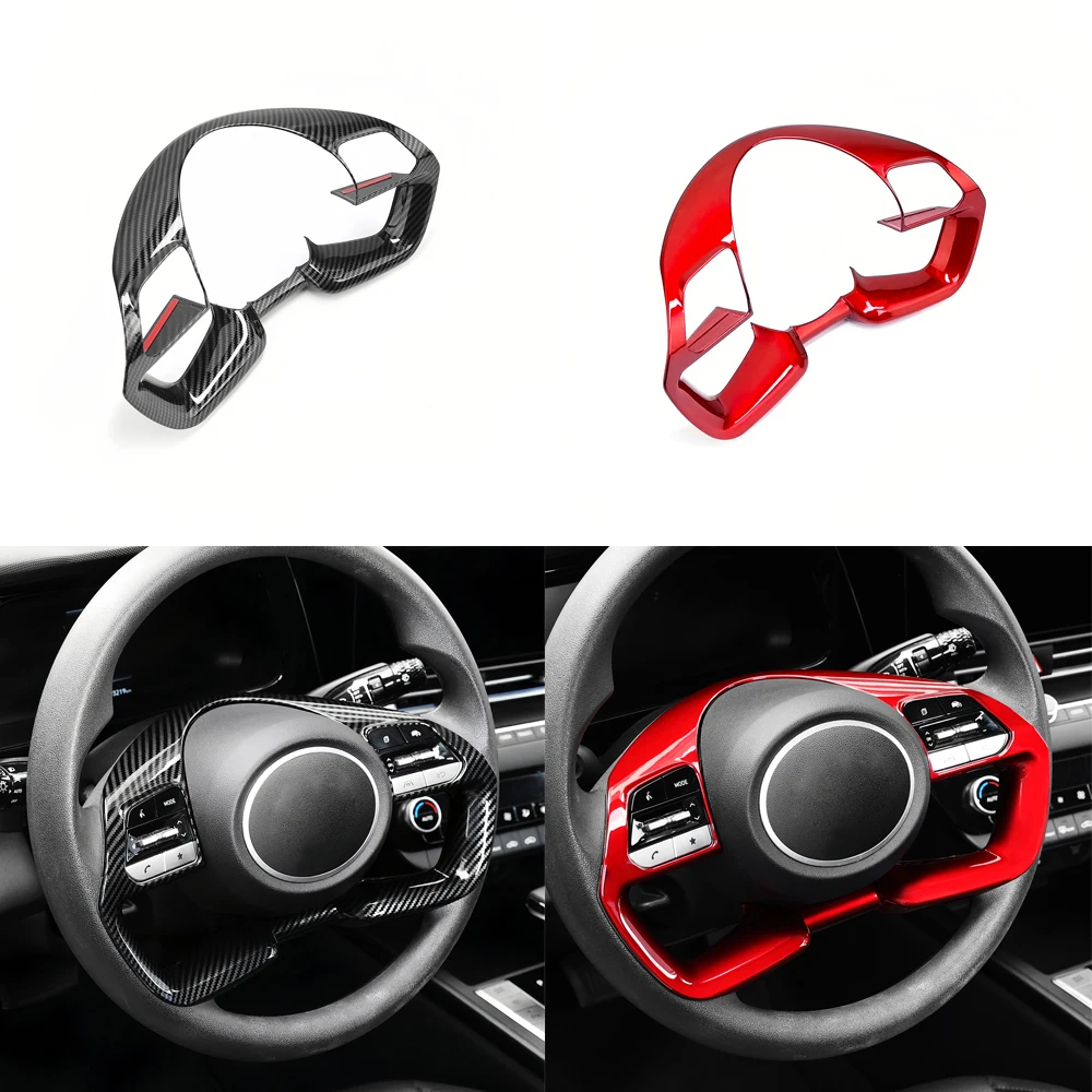 

Крышка рулевого колеса автомобиля, накладка на панель для Hyundai Elantra CN7 Tucson NX4 2021-2024, украшение интерьера