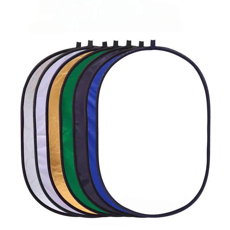 

Portable Collapsible Photography Reflector Photo Studio Outdoor Light Diffuser with Carry Bag 60 90 100cm